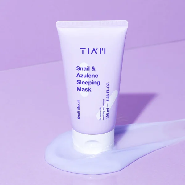 TIAM Snail & Azulene Sleeping Mask - 100ml - Imagen 4