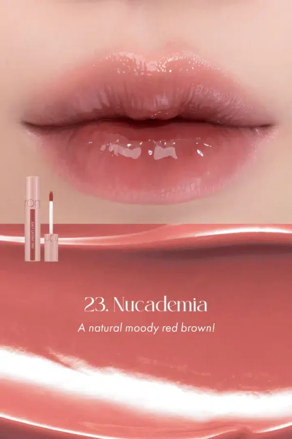 ROM&ND - JUICY LASTING TINT - Tinte Labial #23 Nucadamia - Imagen 2