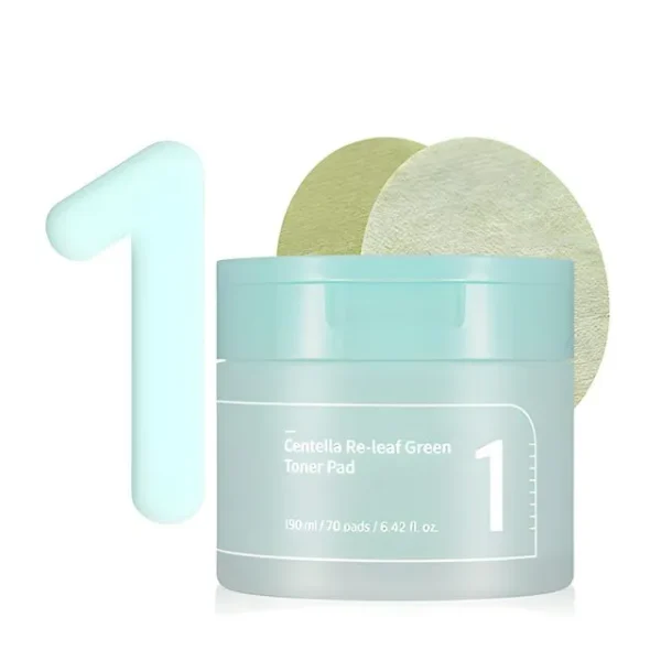 NUMBUZIN Nº1 - Centella Re-leaf Green Toner Pad