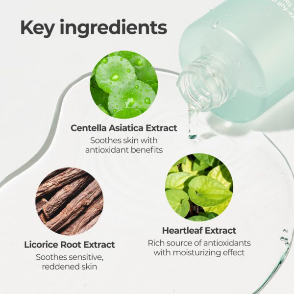 NUMBUZIN Nº1 - Calming Herb Toner 300 ml - Tonico Calmante - Imagen 3