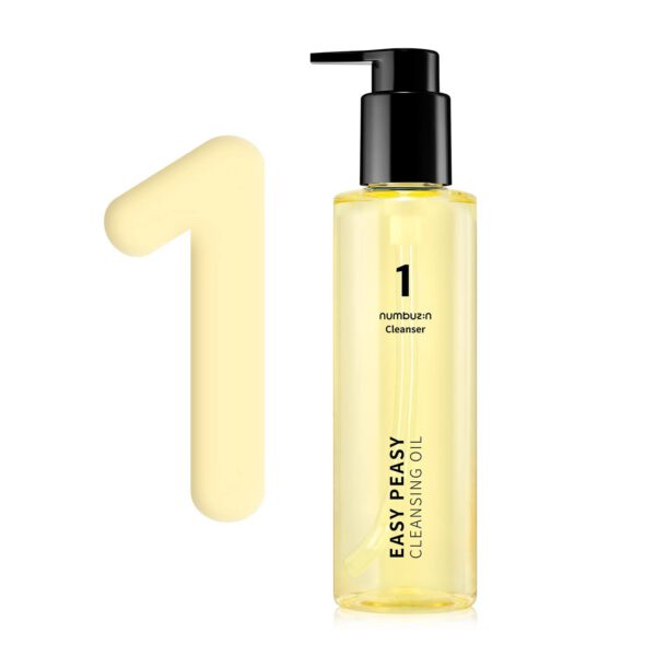 NUMBUZIN Nº1 - Easy Peasy Cleansing Oil 200 ml - Aceite de Limpieza Facial