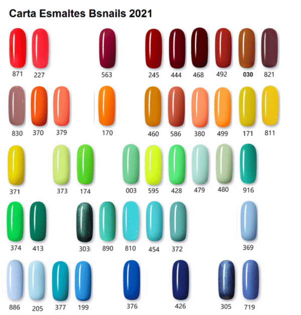 BSNAILS Esmaltes Permanente - Caja de 20 piezas - Colores a Elección - Imagen 15