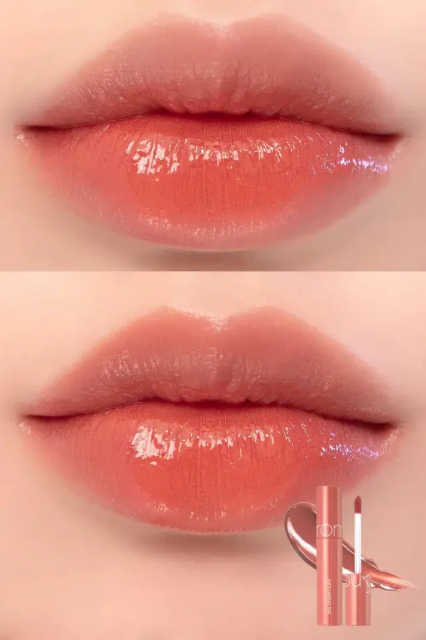 ROM&ND - JUICY LASTING TINT - Tinte Labial #10 Nudy Peanut - Imagen 2