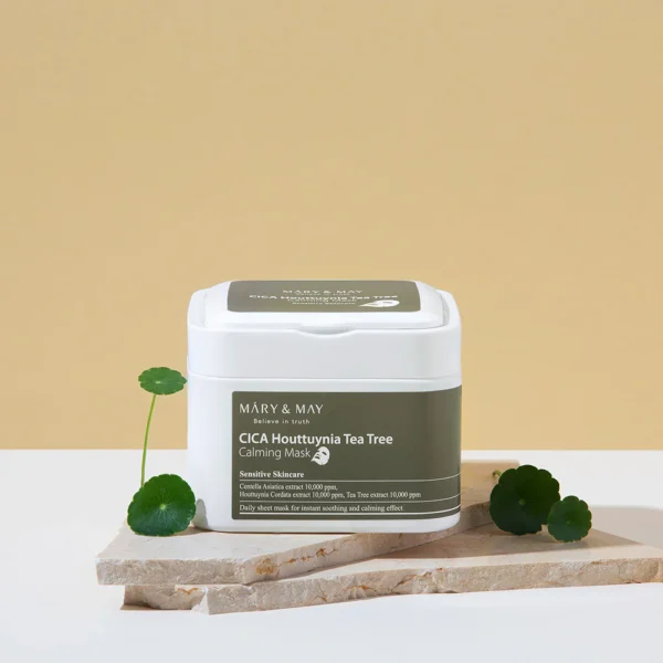 MARY&MAY Cica Houttuynia Tea Tree Calming Mask - Mascarillas calmantes