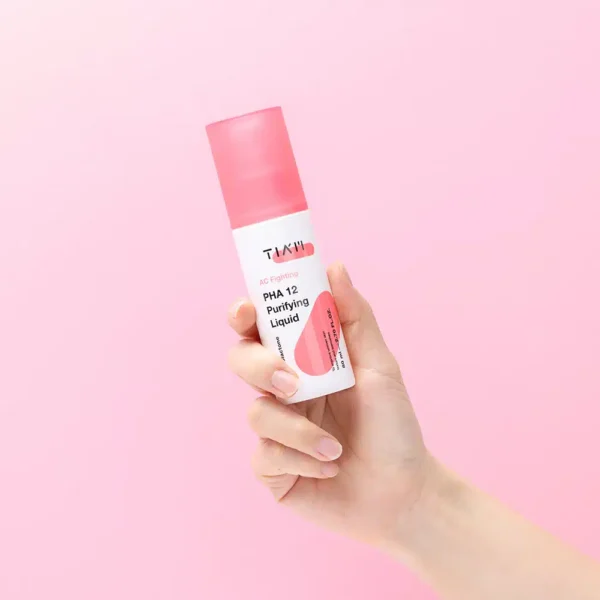 TIAM AC Fighting PHA 12 Purifying Liquid - Esencia Antiacné 80ml - Imagen 4