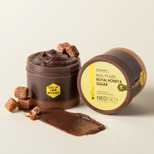 NEOGEN Real Polish Royal Honey & Sugar - Exfoliante Facial 100g - Imagen 6