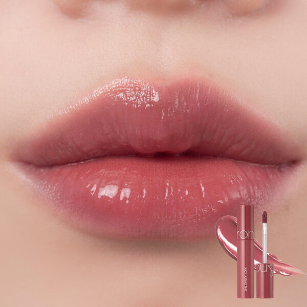 ROM&ND - JUICY LASTING TINT - Tinte Labial #18 MULLED PEACH - Imagen 2