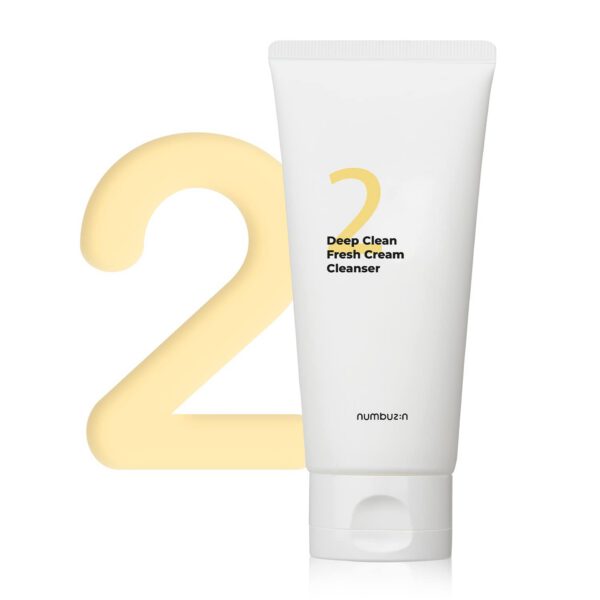 NUMBUZIN #2 - Deep Clean Cream Cleanser 120 ML - Jabon de Limpieza Facial