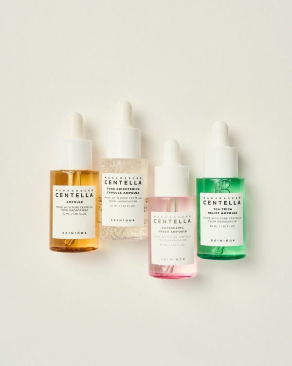 SKIN1004 Centella Ampoule -  Kit de 4 Serums - Caja Promocional