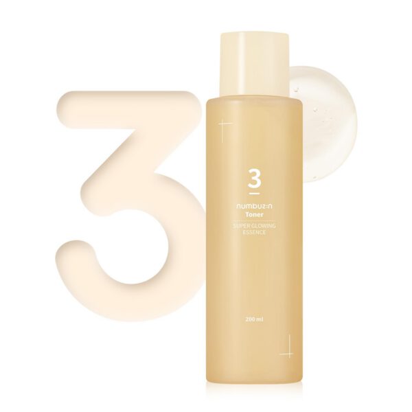 NUMBUZIN #3 -Super Glowing Essence Toner 200 ml - Tonico Facial