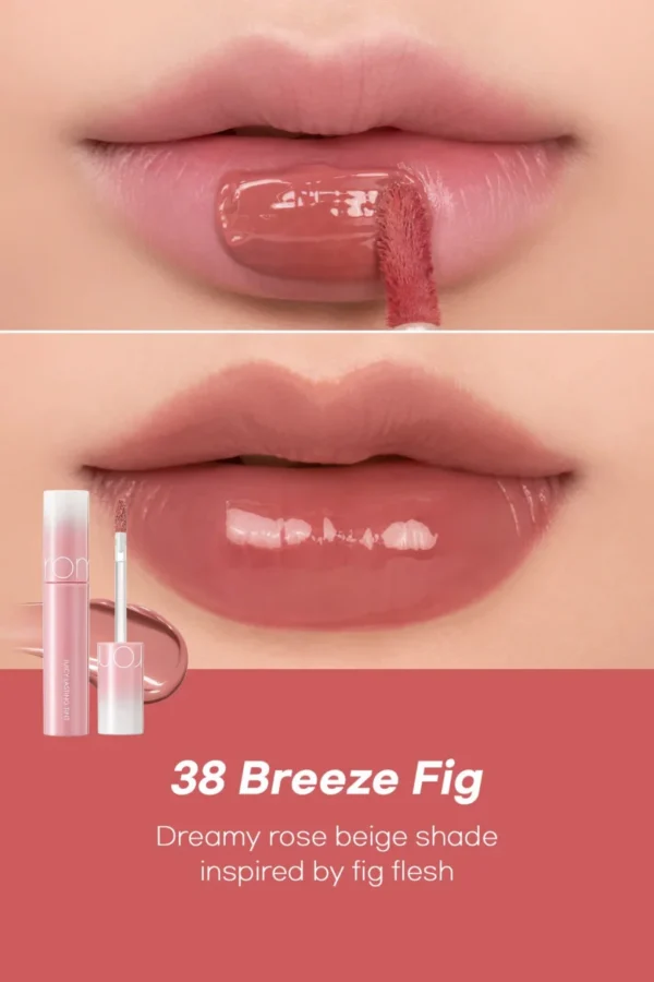 ROM&ND - JUICY LASTING TINT - Tinte Labial #38 Breeze Fig - Imagen 2