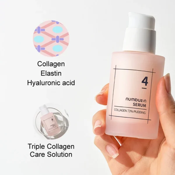 NUMBUZIN #4 - Collagen 73% Pudding Serum 50 ML - Antiedad Reafirmante - Imagen 2