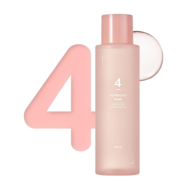 NUMBUZIN #4 - Hydrating Glow Mineral Toner 200 ML - Tonico Hidratante
