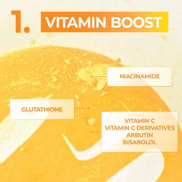 NUMBUZIN #5+ Vitamin Spotlight  Sheet Mask 1 pieza - Mascarilla facial - Imagen 3