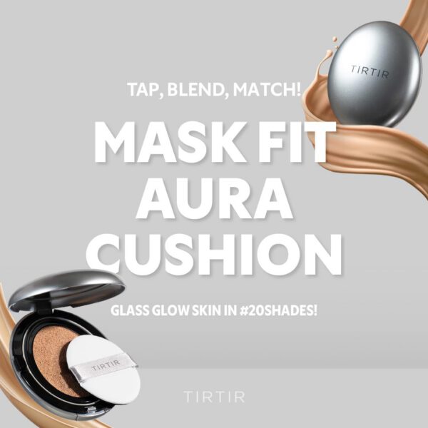 TIRTIR Mask Fit Aura Silver Cushion #29N  - Base de Maquillaje - Imagen 2
