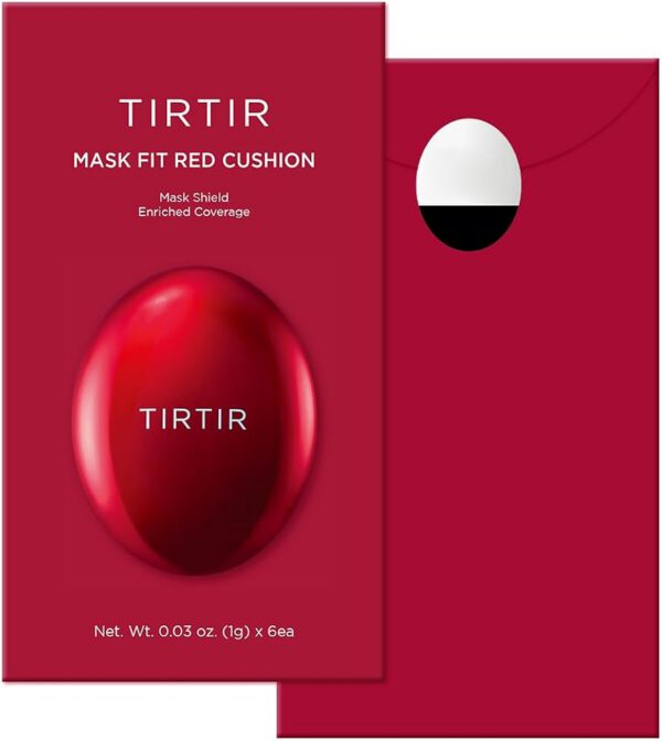 TIRTIR Mask Fit Red Cushion - 6 Sachets Tonos 13C - 17W (#1)