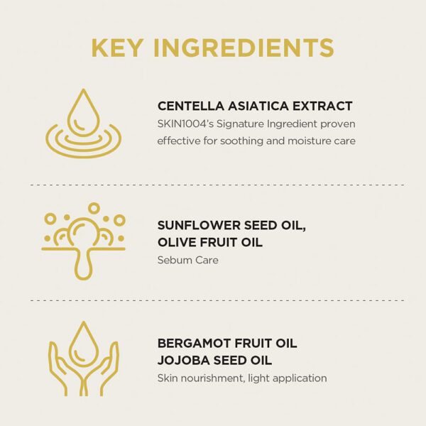 SKIN1004 Madagascar Centella Light Cleansing Oil  30 ML - Limpiador Oleoso - Mini Talla - Imagen 4