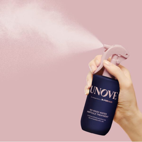 UNOVE No-wash Water Ampoule Treatment - Spray reparador sin enjuage -200ml - Imagen 3