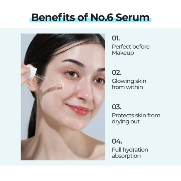 NUMBUZIN #6 - Deep Sleep Mask Serum 50ML - Serum de Hidratación y Reparación Profunda - Imagen 5