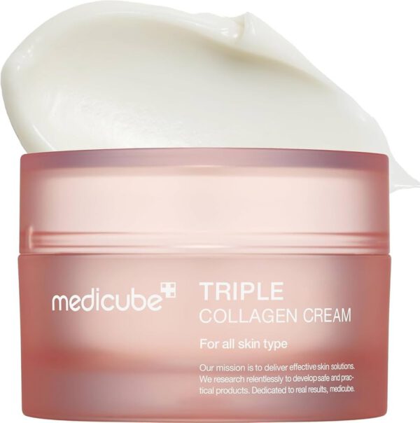 MEDICUBE Triple Collagen Cream - Crema intensiva Antiage 50ml - Imagen 2