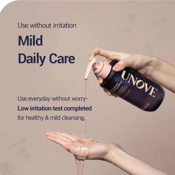 UNOVE Deep Damage Repair Shampoo 500ml - Imagen 4