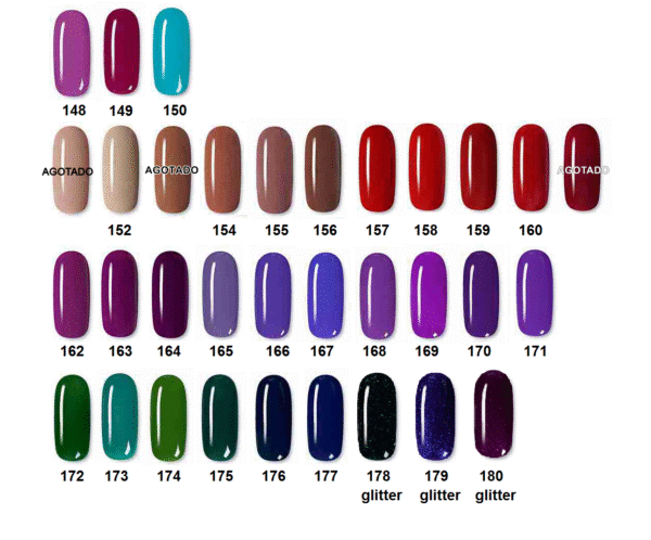BSNAILS Esmalte Permanente -  Caja 50 Piezas - Colores a Elección - Imagen 18