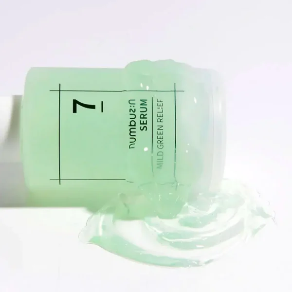 NUMBUZIN #7 - Mild Green Soothing Serum 50 ML - Calmante Antirojeces - Imagen 6
