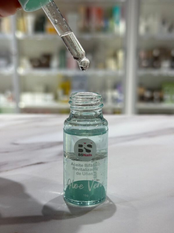 BSNAILS Aceite Bifásico para Cutículas 15ml - Té verde - Imagen 2