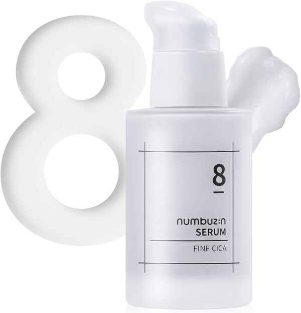 NUMBUZIN #8 - Fine Cica Serum 50 ml - Anti Rojeces y Reparador - Imagen 4