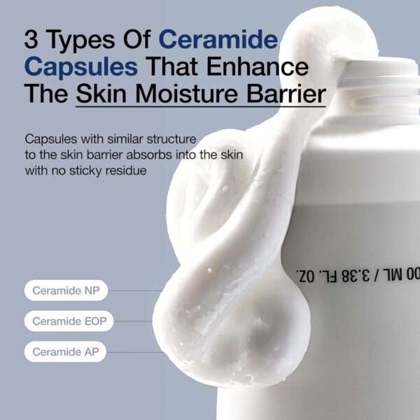 ANUA 3 Ceramide Panthenol Moisture Cream - Crema Reparadora 100ml - Imagen 2