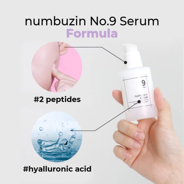 NUMBUZIN #9 - Secret Firming Serum 50 ml - Serum Reafirmante Facial - Imagen 2