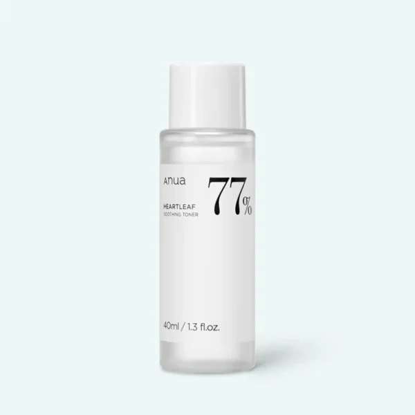 ANUA Heartleaf 77% Soothing Toner - Tónico Facial 40ml - Mini Talla