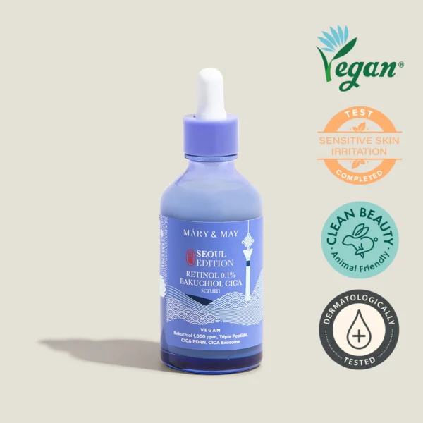 MARY&MAY Retinol 0.1% Bakuchiol Cica Serum 80ml