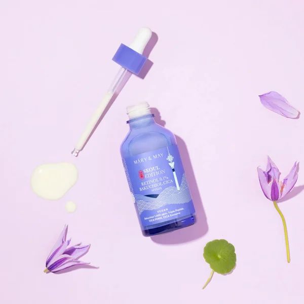 MARY&MAY Retinol 0.1% Bakuchiol Cica Serum 80ml - Imagen 2