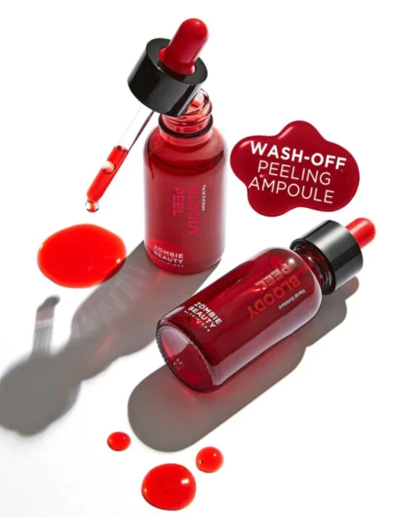 SKIN1004 Bloody Peel Zombie Beauty - Peeling 17 % Acido Glicolico - 30 ml - Imagen 2