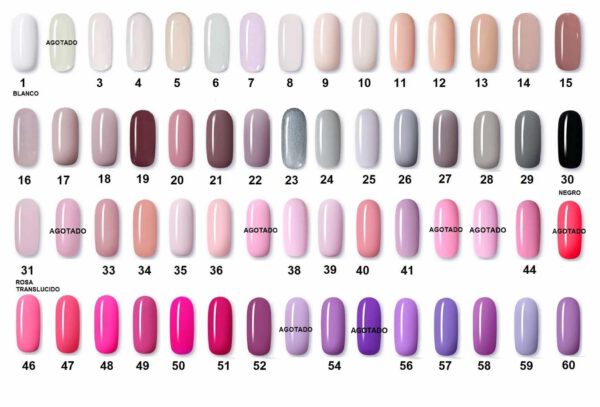 BSNAILS Esmalte Permanente - Promoción  x 12 Unidades - Colores a Elección - Imagen 47