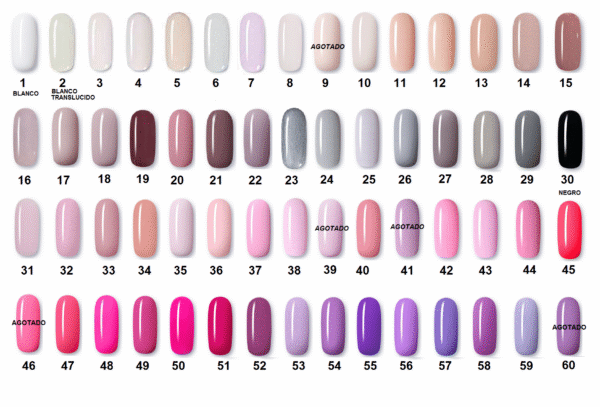 BSNAILS Esmalte Permanente - Promoción  x 12 Unidades - Colores a Elección - Imagen 55