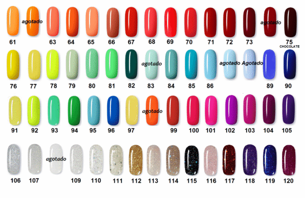 BSNAILS Esmaltes Permanente - Caja de 20 piezas - Colores a Elección - Imagen 34