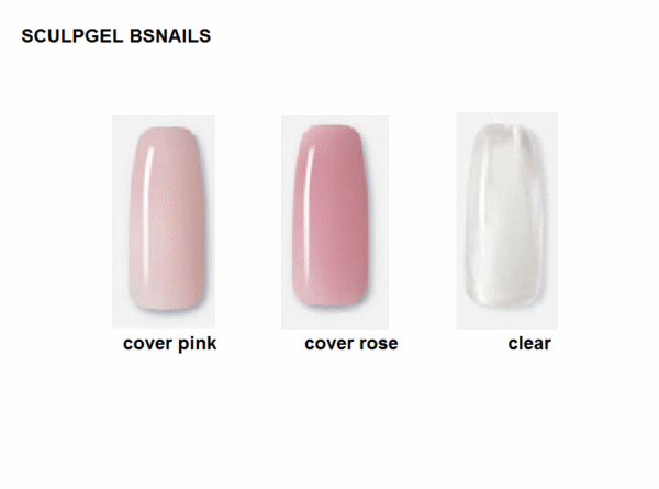 BSNAILS Acrigel Sculpgel Color Cover Rose - Tubo de 60 gr - Imagen 2