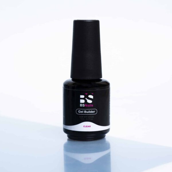 BSNAILS Gel Builder en Botella CLEAR - Transparente - Imagen 6