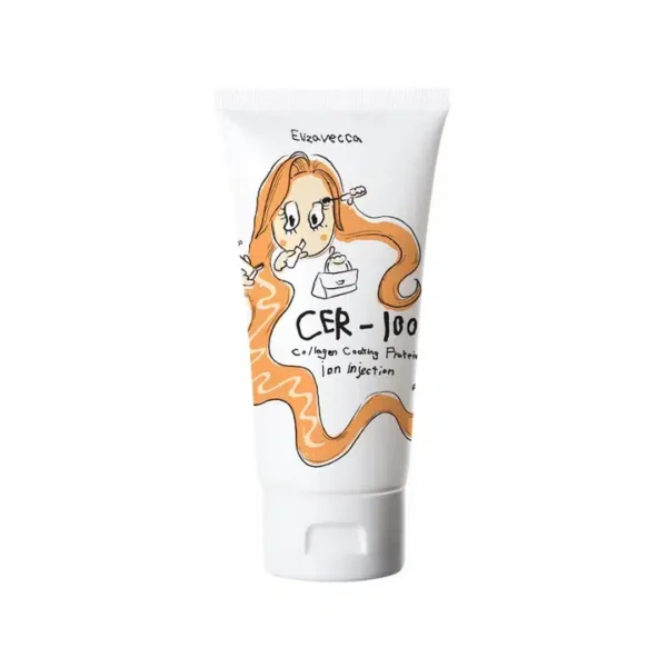 ELIZAVECCA CER-100 - Protein ion Injection - Crema reparadora Intensiva - Sin Enjuage