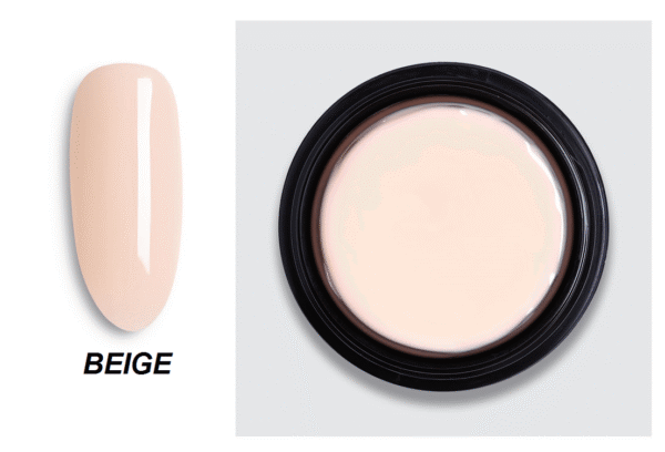 BSNAILS Gel Builder Soft Cover Autonivelante - BEIGE - Pote de 30 ML - Imagen 2