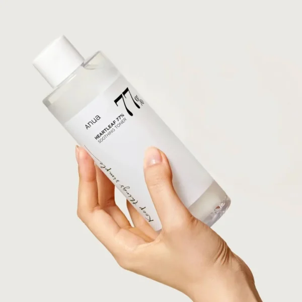 ANUA Heartleaf 77% Soothing Toner - Tónico Facial 250ml - Imagen 4