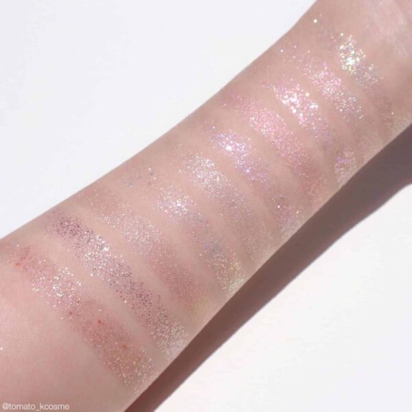 Rom&nd Better Than Palette - Paleta de sombras #00 Light and Glitter - Imagen 5