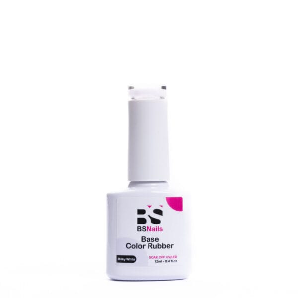 BSNAILS Base Rubber Color - MILKY WHITE