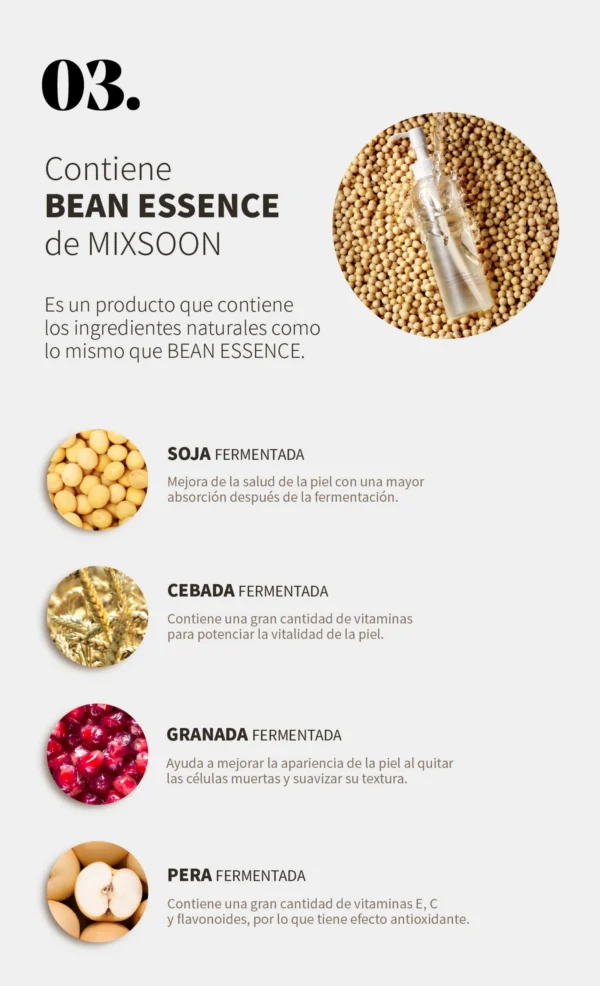 MIXSOON Bean Cleansing Oil - Aceite de limpieza 195ml - Imagen 7