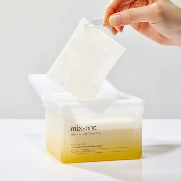 MIXSOON Bean Toner Pad - Almohadillas Exfoliantes 70 pzs
