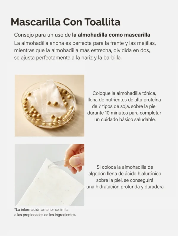 MIXSOON Bean Toner Pad - Almohadillas Exfoliantes 70 pzs - Imagen 7
