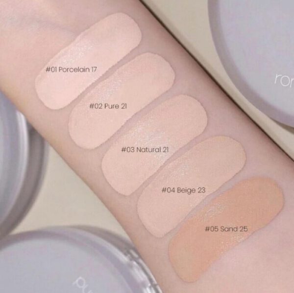 ROM&ND - NU ZERO CUSHION - Base tipo Cushion #05 Sand 25 - Imagen 3