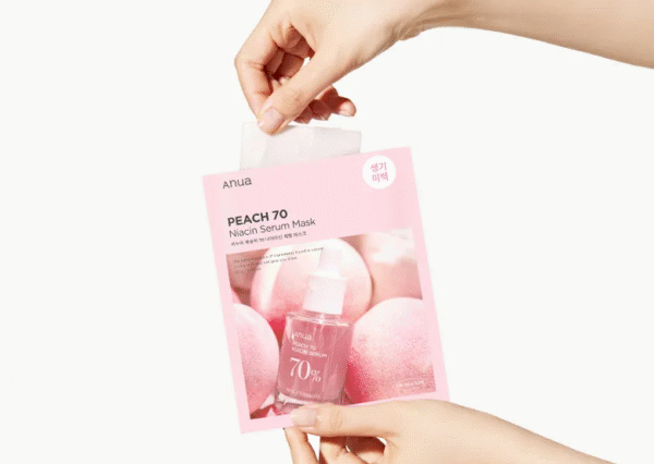 ANUA Peach 70 Niacin Serum Mask - Mascarilla de Tela Hidratante 1Pza - Imagen 8